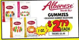 Ollie's Albanese GUMMIES offer