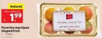 Lidl Favorina Marzipan Shaped Fruit 5.2 oz offer