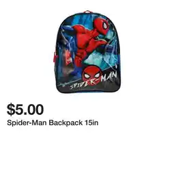 Five Below Spider-Man Backpack 15in offer