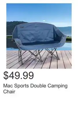 Costco Mac Sports Double Camping Chair offer