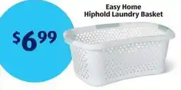 Aldi Easy Home Hiphold Laundry Basket offer
