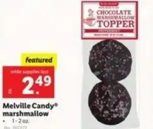 Lidl Melville Candy Marshmallow 1-2 oz offer