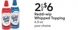 Publix Reddi-wip Whipped Topping 6.5-oz offer