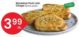 Albertsons Boneless Pork Loin Chops family pack offer