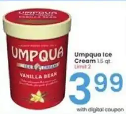Albertsons Umpqua Ice Cream offer