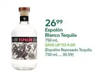 Publix Espolón Blanco Tequila offer