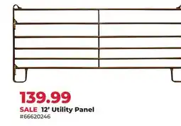Runnings 12' Utility Panel offer
