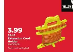 Runnings Yellow Jacket Extension Cord Holder offer
