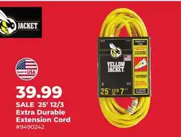 Runnings JACKET 25' 12/3 Extra Durable Extension Cord offer