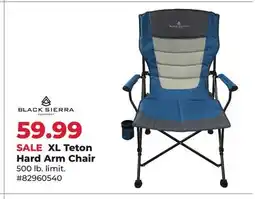 Runnings XL Teton Hard Arm Chair offer