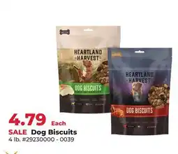 Runnings Heartland Harvest Dog Biscuits offer