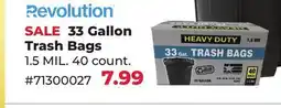 Runnings 33 Gallon Trash Bags offer
