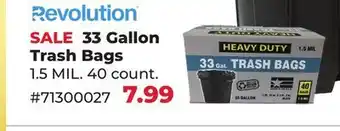 Runnings 33 Gallon Trash Bags offer