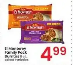 Albertsons EL MONTEREY BURRITOS offer