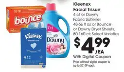 Kroger Kleenex Facial Tissue offer