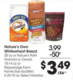 Kroger Nature's Own offer