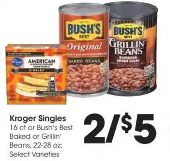 Kroger Kroger Singles offer