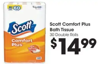 Kroger Scott Comfort Plus Bath Tissue offer