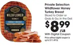 Kroger Private Selection Wildflower Honey Turkey Breast offer