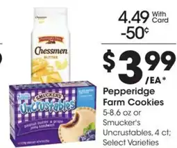 Kroger Pepperidge Farm Cookies offer