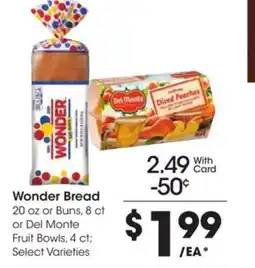 Kroger Wonder Bread offer