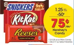 Kroger Hershey's Candy offer