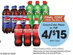 Kroger Coca-Cola, Pepsi offer