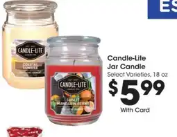 Kroger Candle-Lite Jar Candle offer