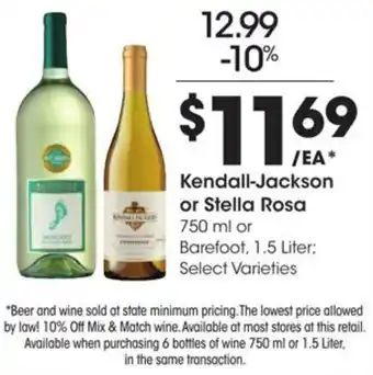 Kroger Kendall-Jackson offer