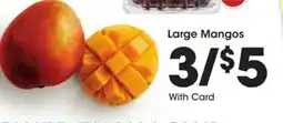 Kroger Large Mangos offer