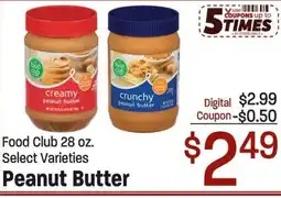 Maceys Peanut Butter offer