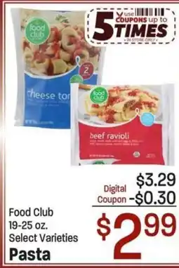 Maceys Pasta offer