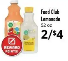 Brookshire Brothers Food Club Lemonade offer