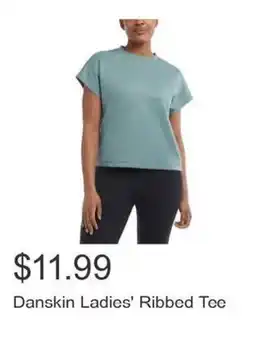 Costco Danskin Ladies' Ribbed Tee offer