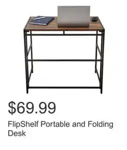 Costco FlipShelf Portable and Folding Desk offer