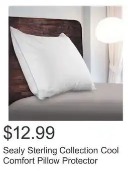 Costco Sealy Sterling Collection Cool Comfort Pillow Protector offer