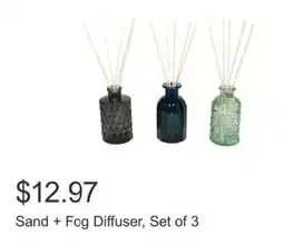 Costco Sand + Fog Diffuser, Set of 3 offer