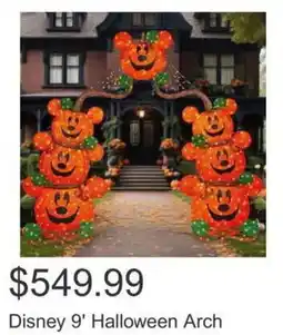 Costco Disney 9' Halloween Arch offer