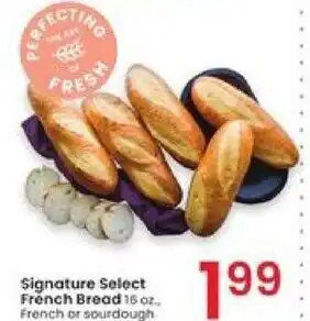 Albertsons Signature Select French Bread offer