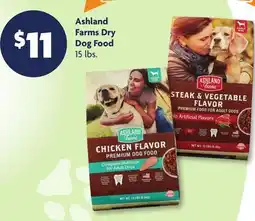 Family Dollar Ashland Farms Dry Dog Food offer