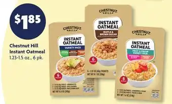 Family Dollar Chestnut Hill Instant Oatmeal offer