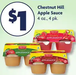 Family Dollar Chestnut Hill Apple Sauce offer