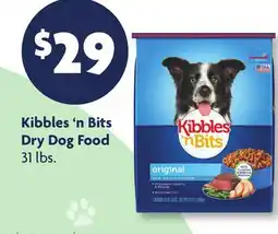 Family Dollar Kibbles'n Bits Dry Dog Food offer