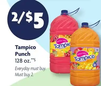 Family Dollar Tampico Punch offer