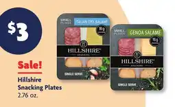 Family Dollar Hillshire Snacking Plates offer