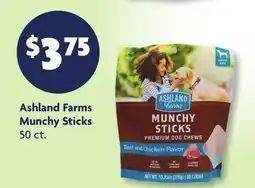 Family Dollar Ashland Farms Munchy Sticks offer
