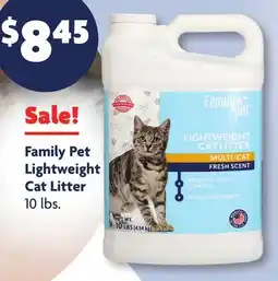 Family Dollar Family Pet Lightweight Cat Litter offer
