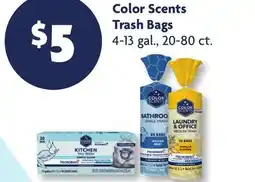 Family Dollar Color Scents Trash Bags offer