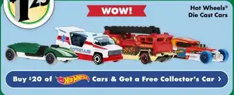 Dollar Tree Hot Wheels Die Cast Cars offer