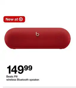 Target Beats Pill wireless Bluetooth speaker offer